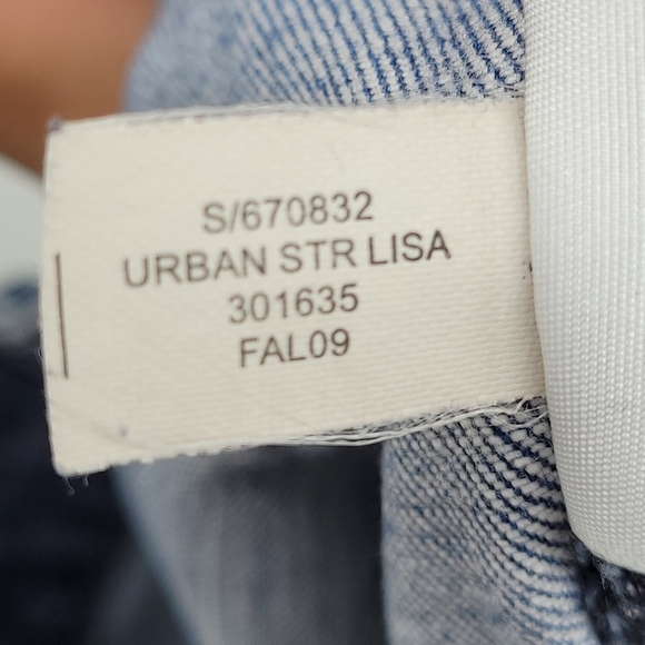 Banana Republic Womens Urban Straight Leg Lisa Jeans Size 6 - Picture 9 of 11